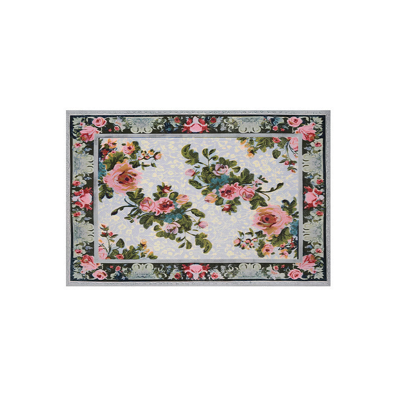 Floral Pattern Decorative Mat Stornfield