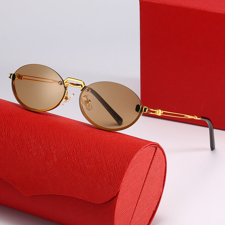 Women's fashionable sunglasses with intricate metal frame and stylish design Stornfield