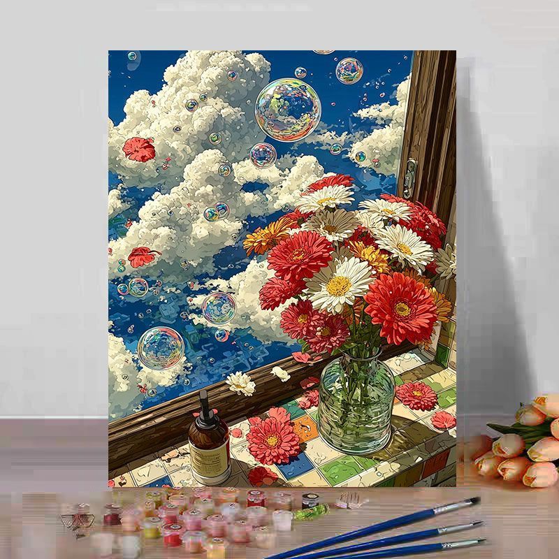DIY Landscape Painting Kit Stornfield