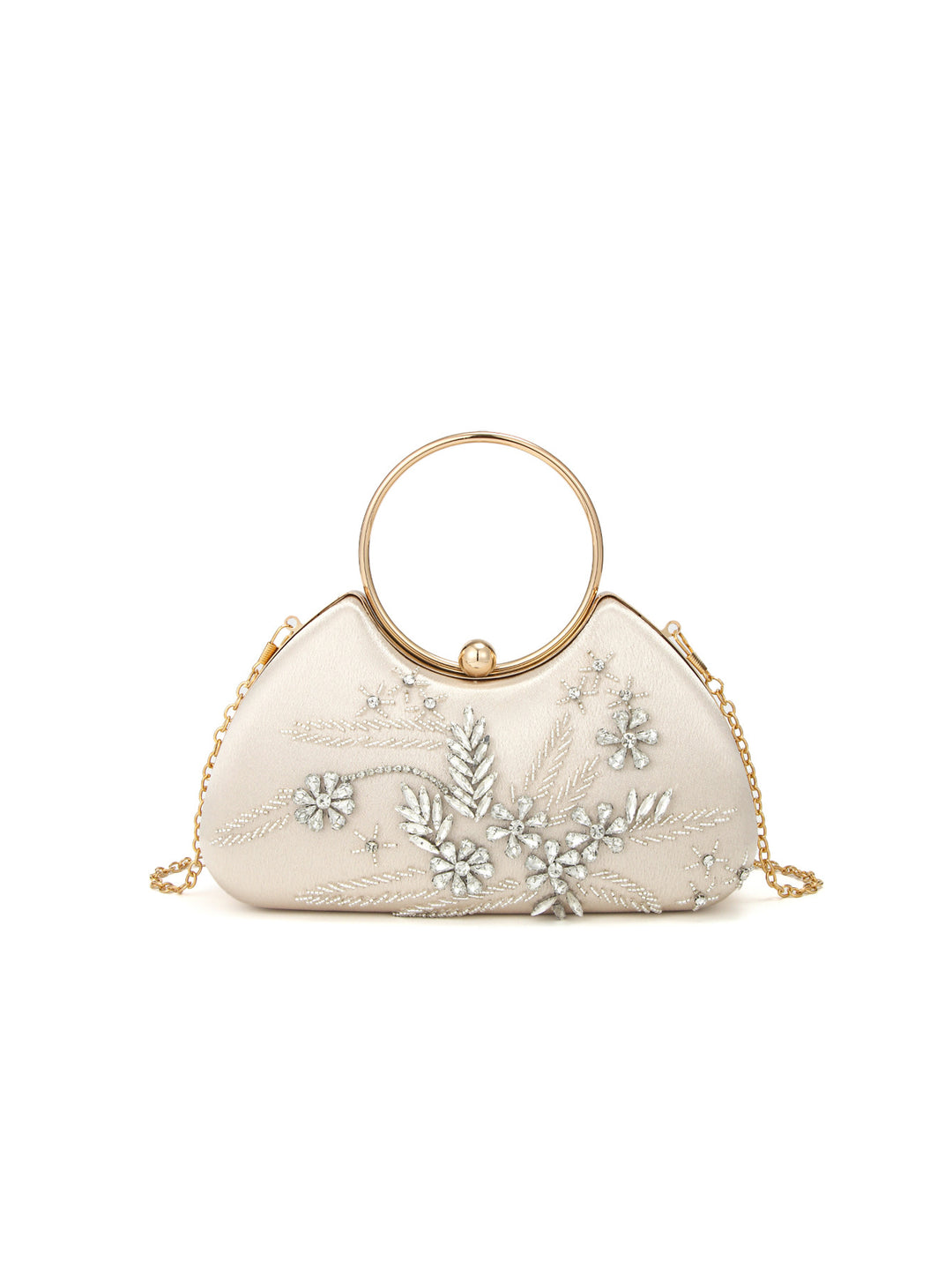 Embroidered Evening Clutch