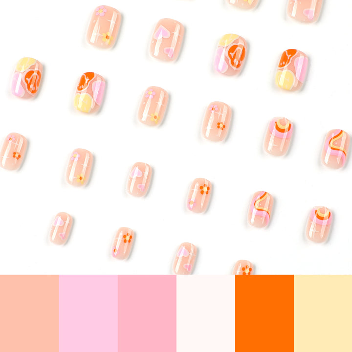 Creative nail designs with colorful patterns Stornfield