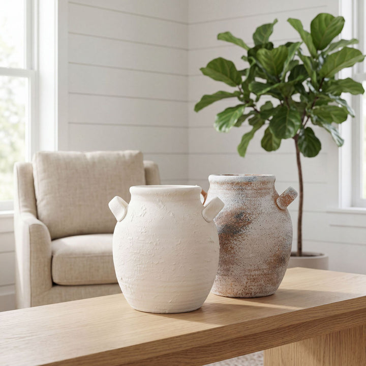 Handcrafted Decorative Ceramic Pot Stornfield