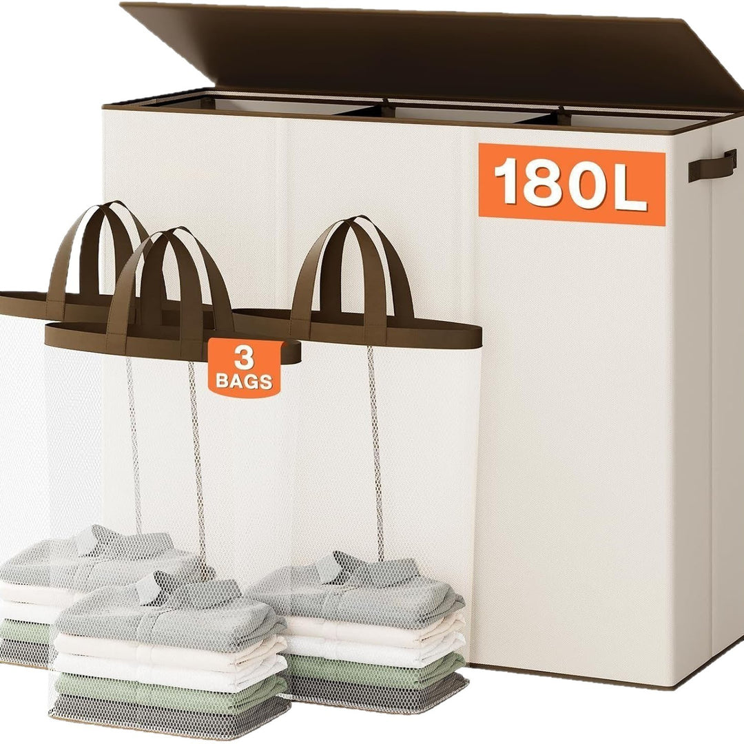 Laundry separation system with practical shopping bags Stornfield