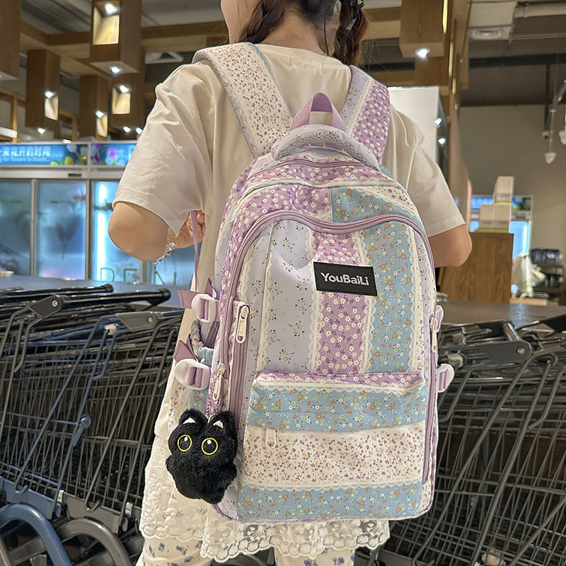 Floral Print Casual Backpack Stornfield