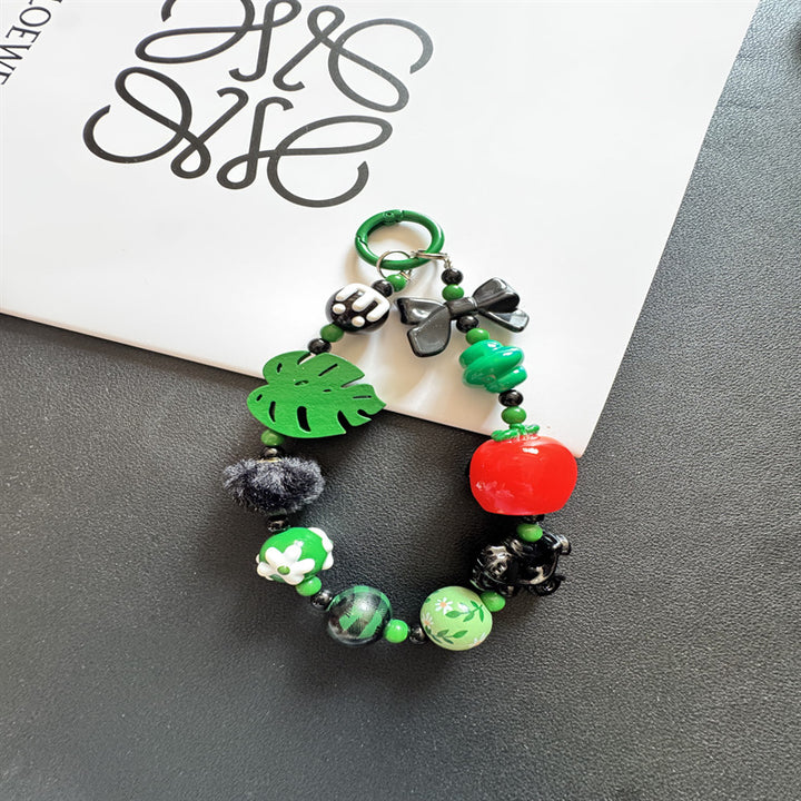 Decorative Beaded Charm Keychain Stornfield 1790135913