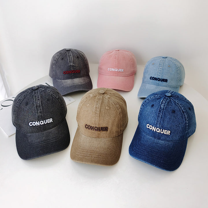 Women's Embroidered Casual Denim Cap Stornfield