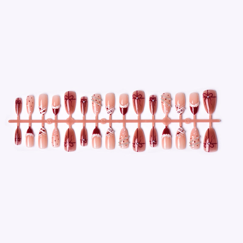Glamorous Press-On Nail Art Set Stornfield