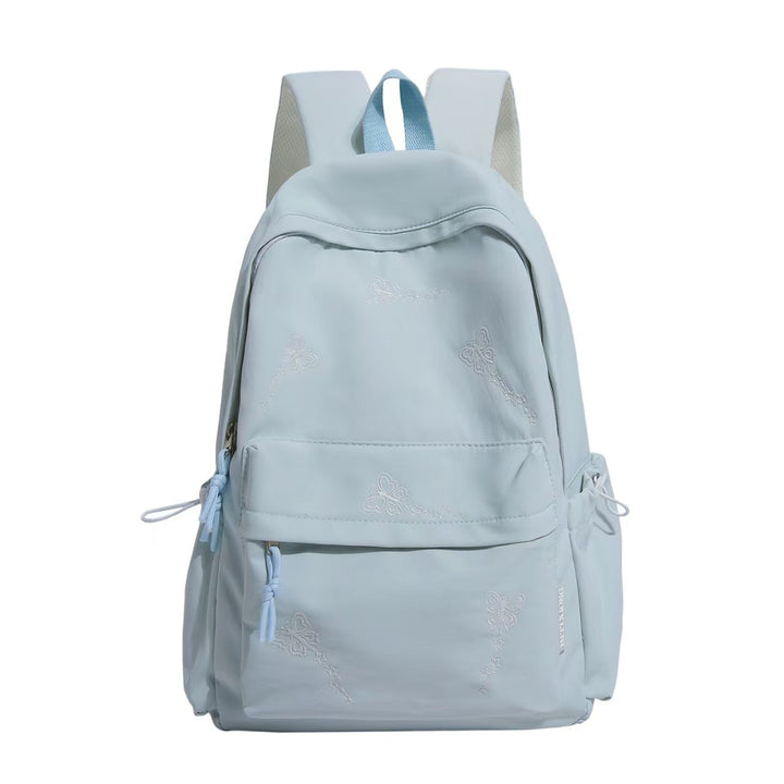 Embroidered Butterfly Pattern Backpack Stornfield