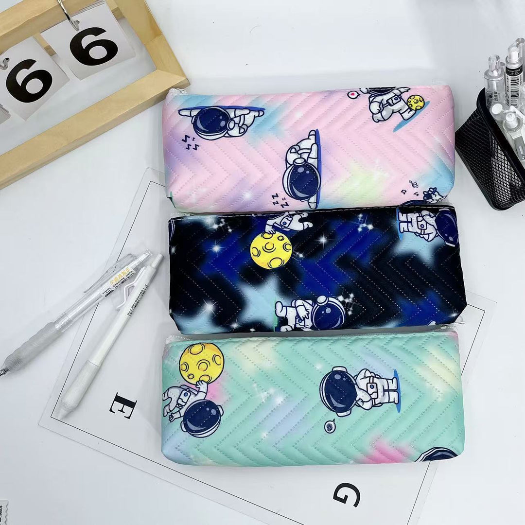 Stylish Astronaut-Themed Pencil Case Stornfield