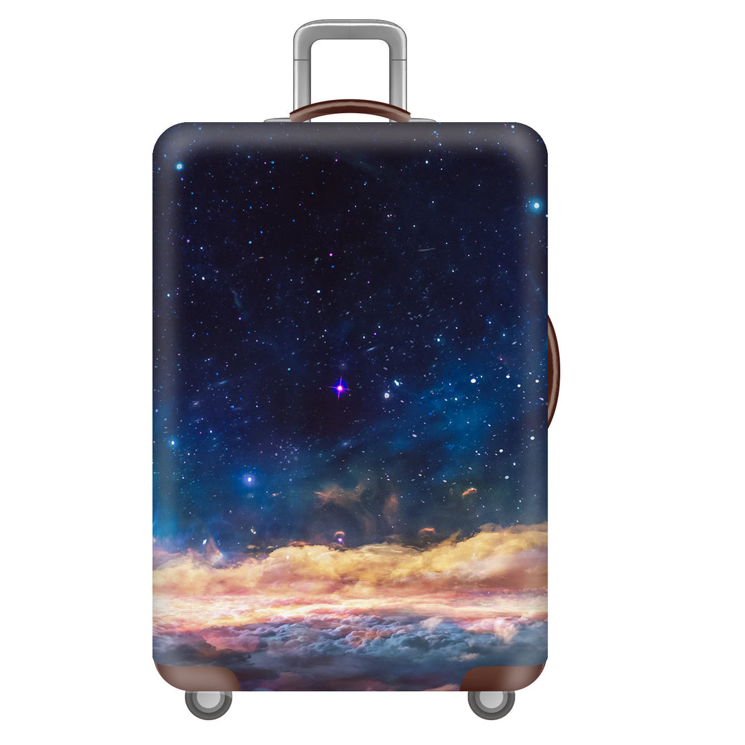 Unisex Hard-shell Suitcase with Impressive Futuristic City Design Stornfield