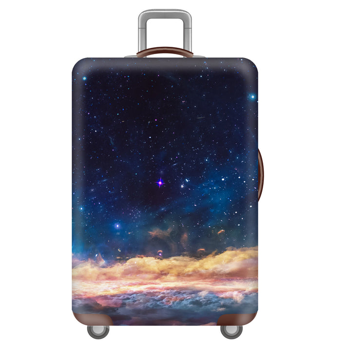 Unisex Hard-shell Suitcase with Impressive Futuristic City Design Stornfield