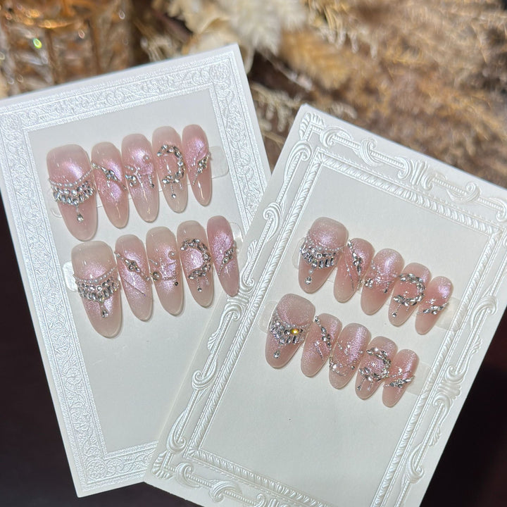 Artistic Stiletto Nail Art Design Stornfield