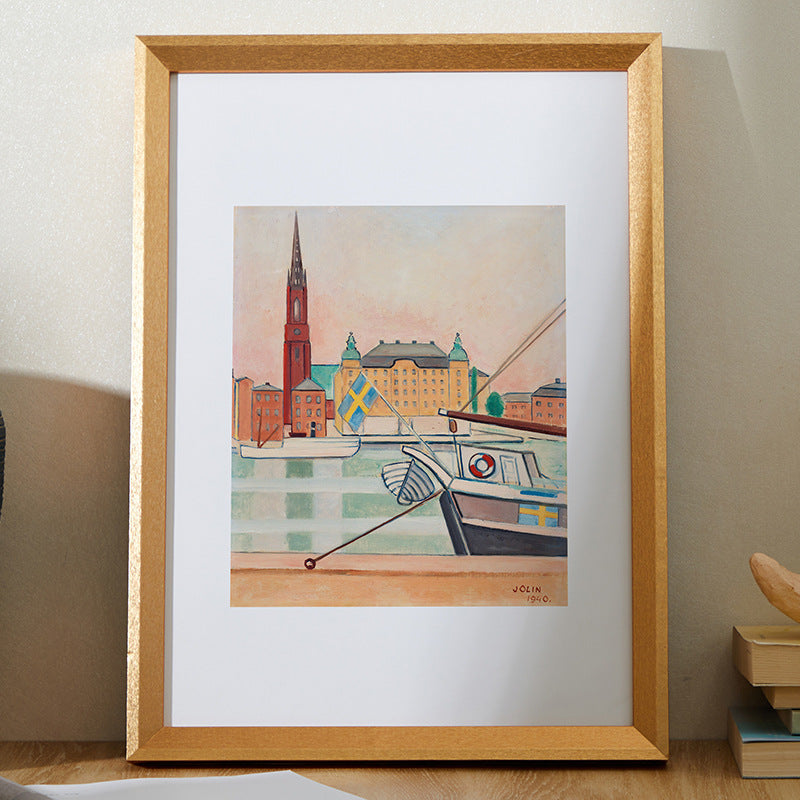 Framed Artistic Landscape Print