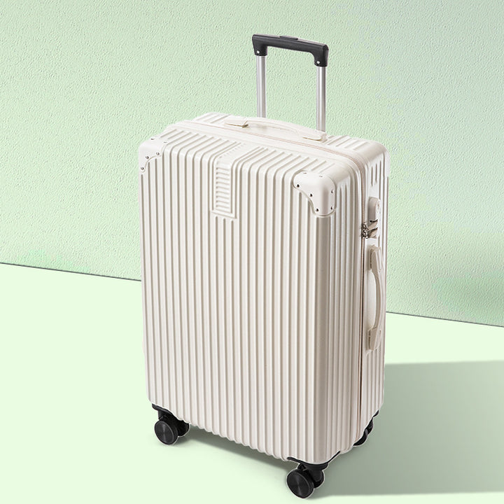 Unisex Textured Multi-Functional Hard-Shell Luggage Stornfield