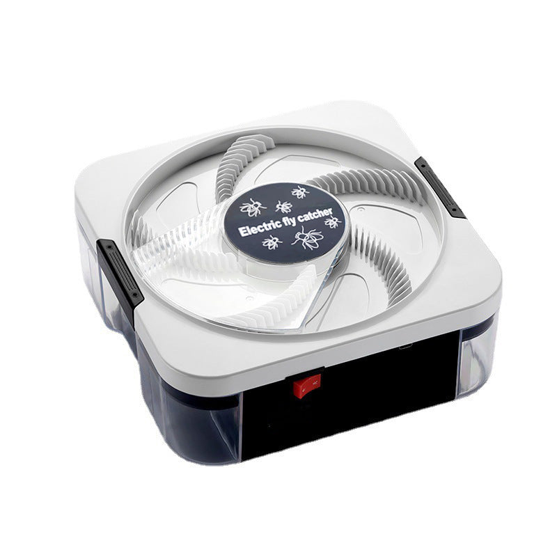 Electric automatic fly catcher with removable collection tray and quiet motor Stornfield