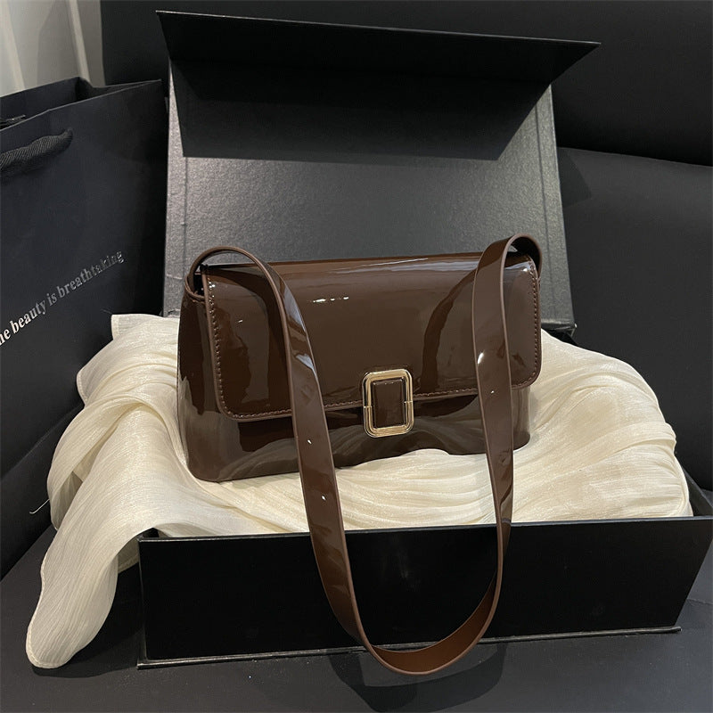 Elegant Patent Leather Handbag