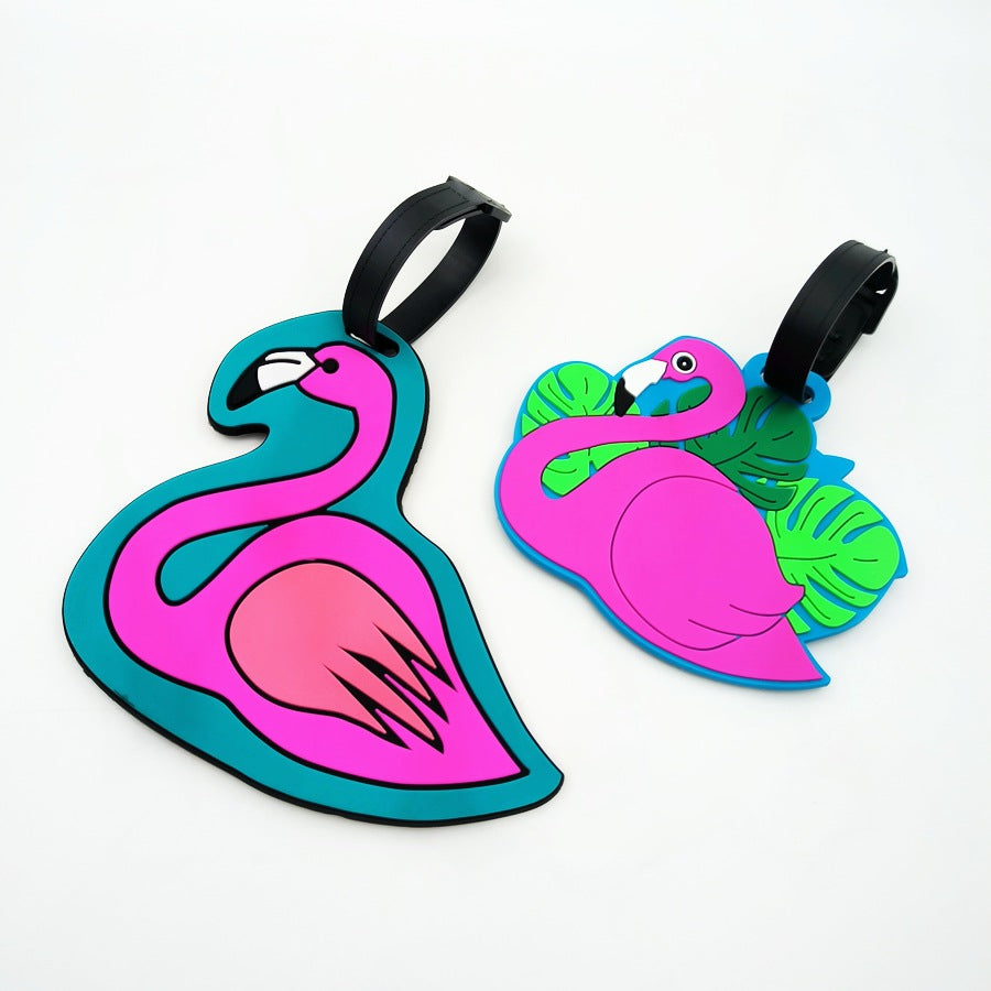 Tropical Flamingo Luggage Tag Stornfield