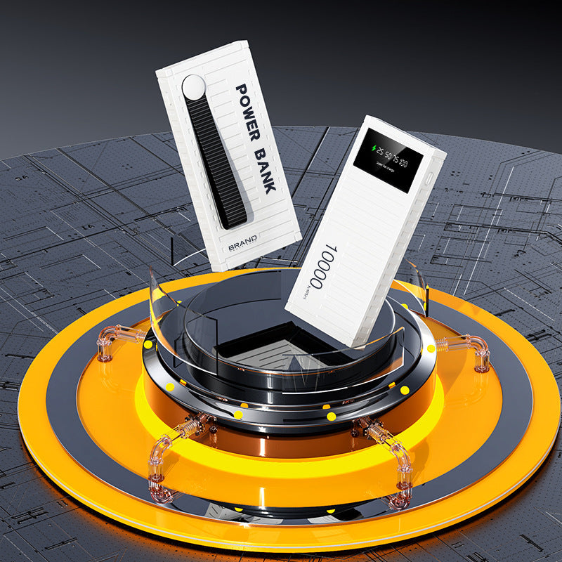 Compact power bank with LED display and fast charging function Stornfield