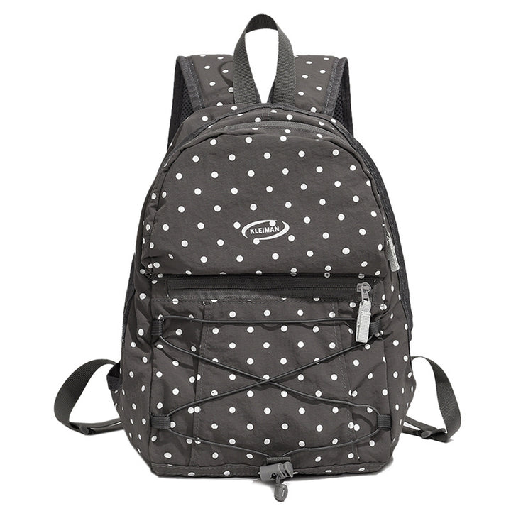 Trendy Polka Dot Casual Backpack Stornfield