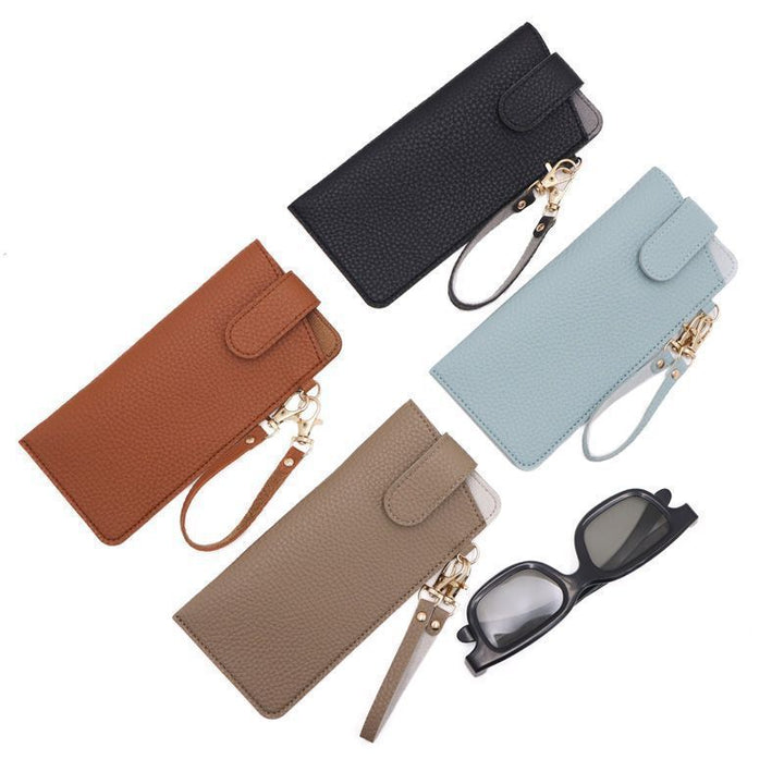 Elegant Leather Eyewear Case Stornfield