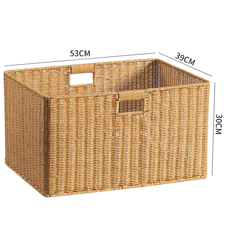Handcrafted Wicker Storage Tray Stornfield