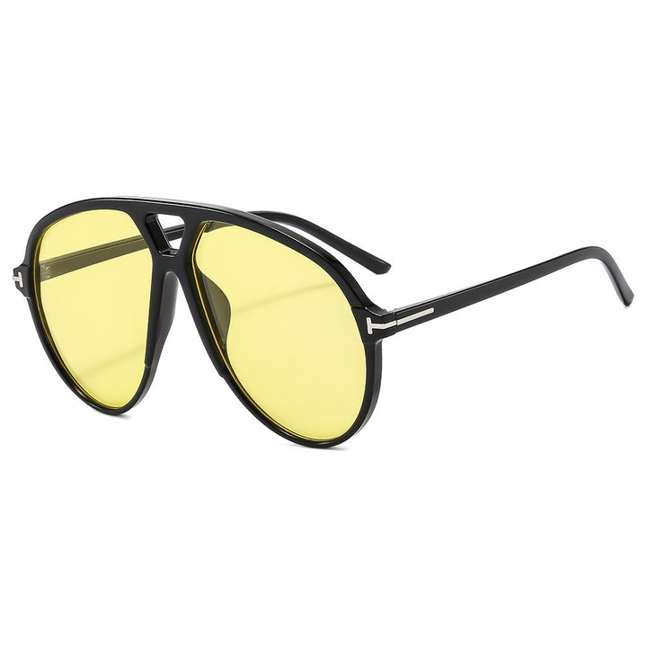 Oversized Aviator-Style Sunglasses Stornfield