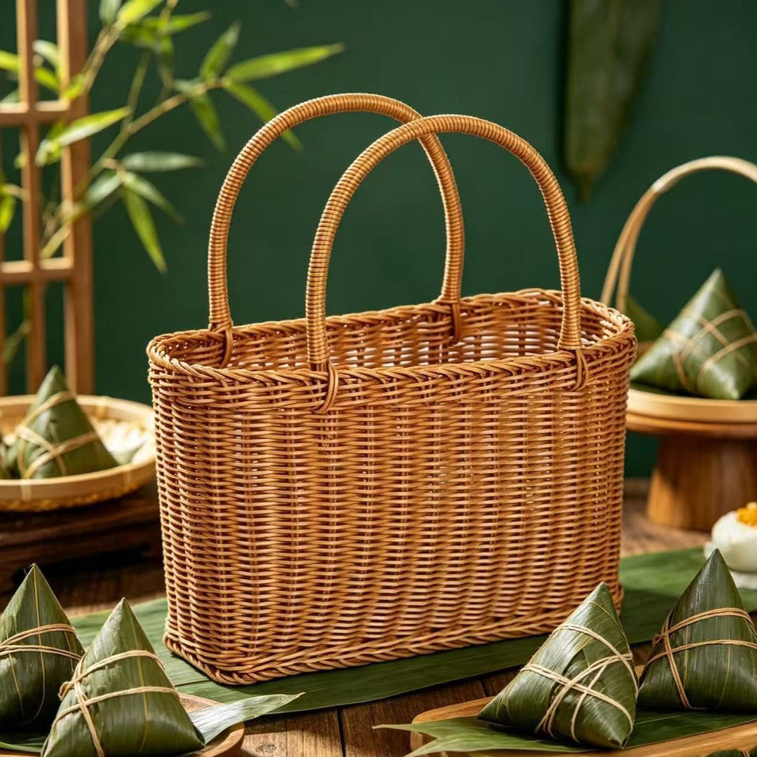 Handcrafted Woven Storage Basket Stornfield