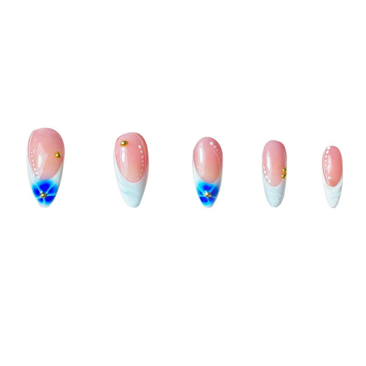 Glamorous Artistic Stiletto Press-On Nails Stornfield