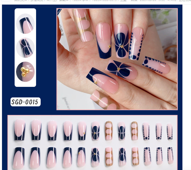 Artistic Press-On Nail Set Stornfield
