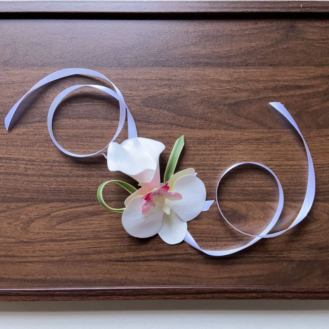 Elegant Orchid Floral Corsage