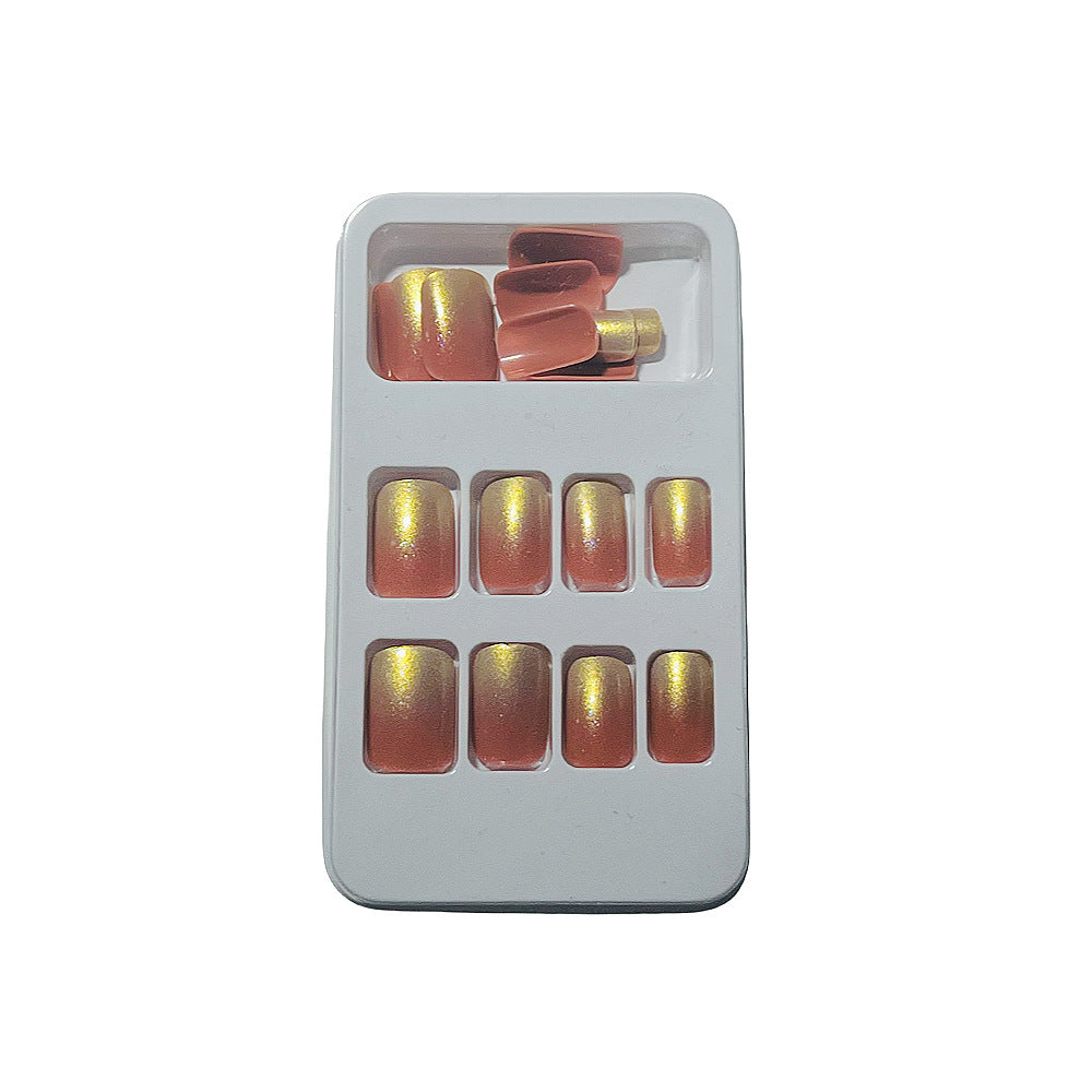 Glamorous artificial nails in elegant gradient Stornfield