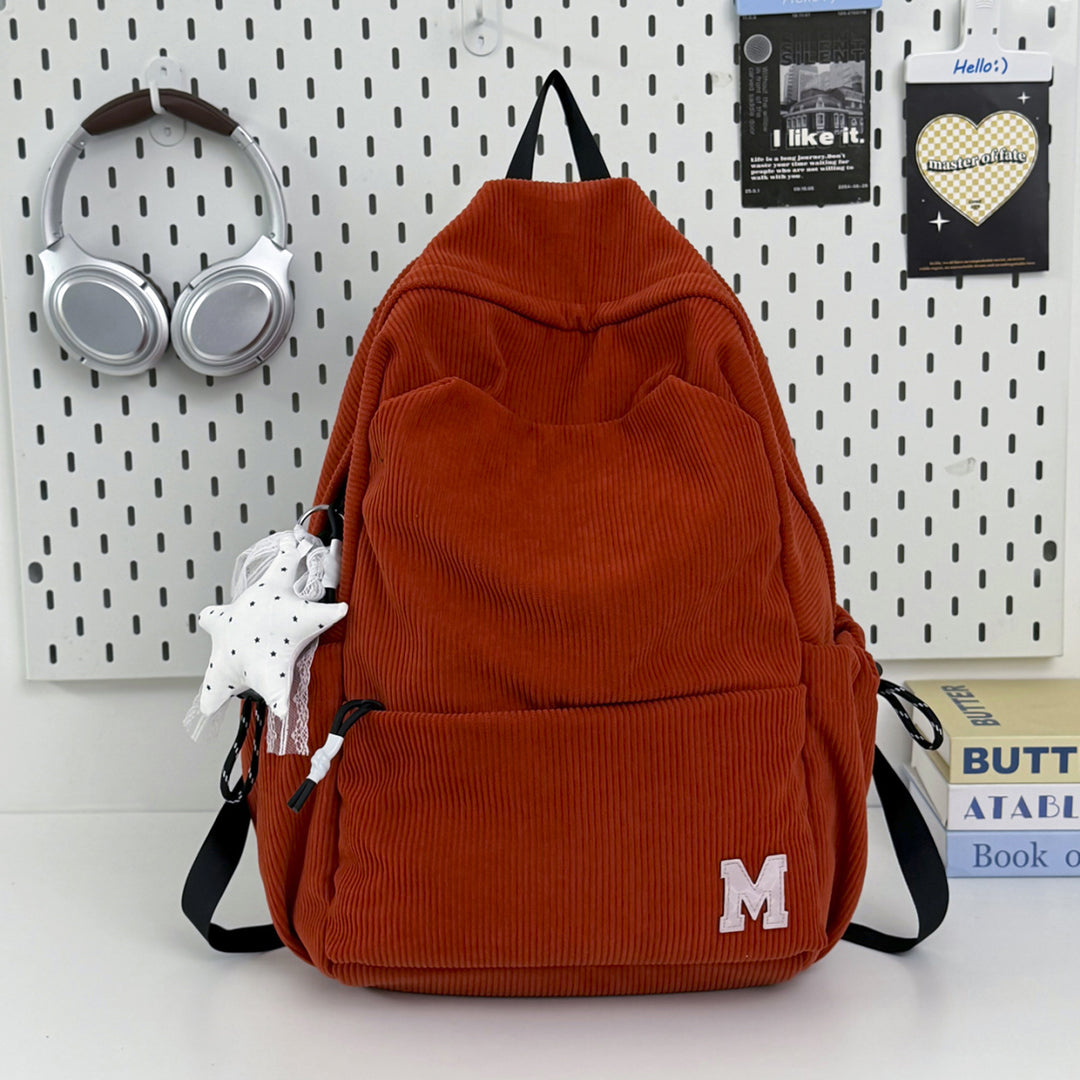 Corduroy Casual Backpack Stornfield