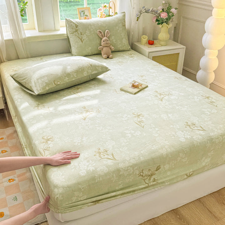 Soft Cotton Polka Dot Fitted Sheet