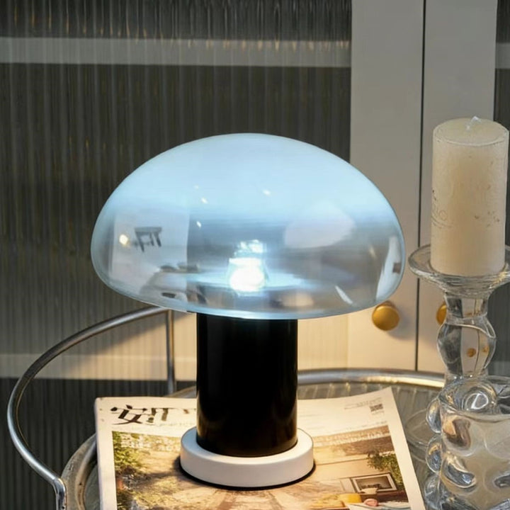 Modern Glass Dome Table Lamp