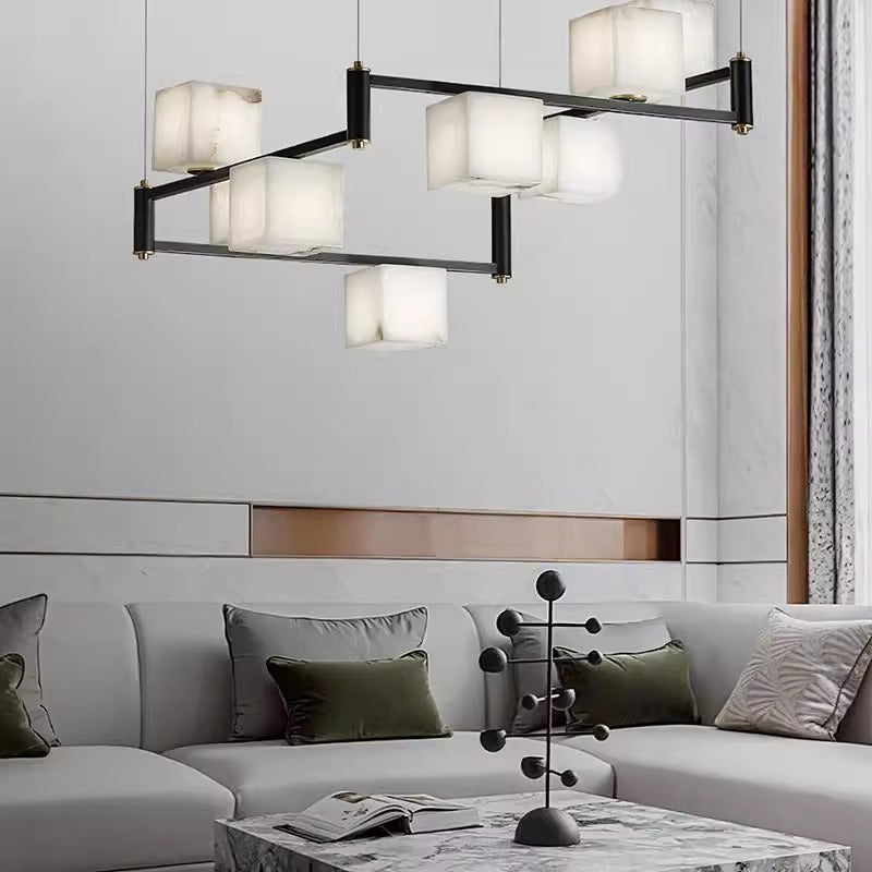 Modern Geometric Pendant Lighting Fixture