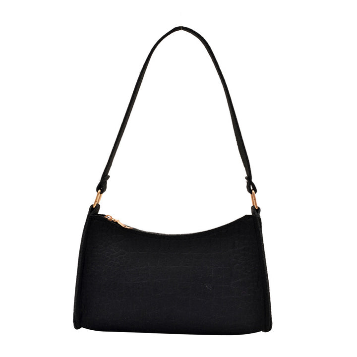WoCrocodile Textured Mini Shoulder Handbag Stornfield