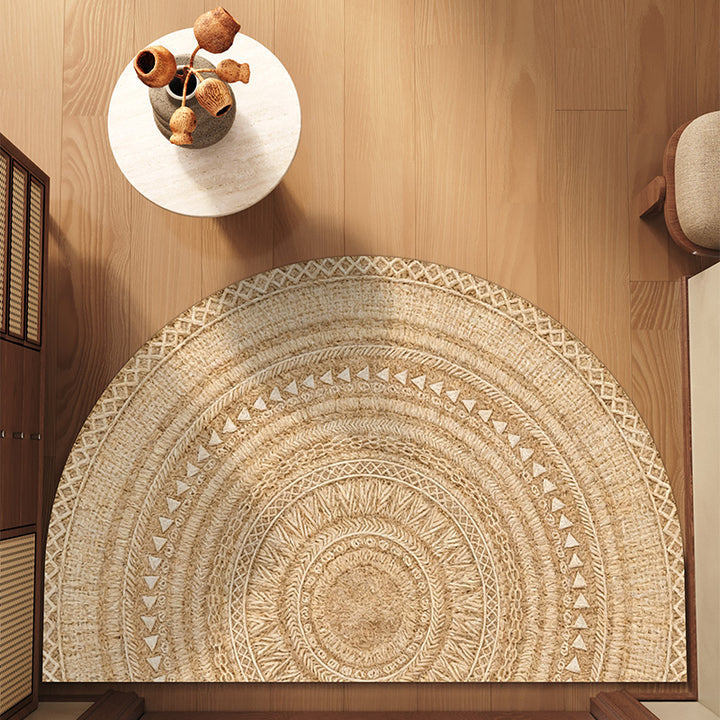 Natural Fiber Decorative Area Mat
