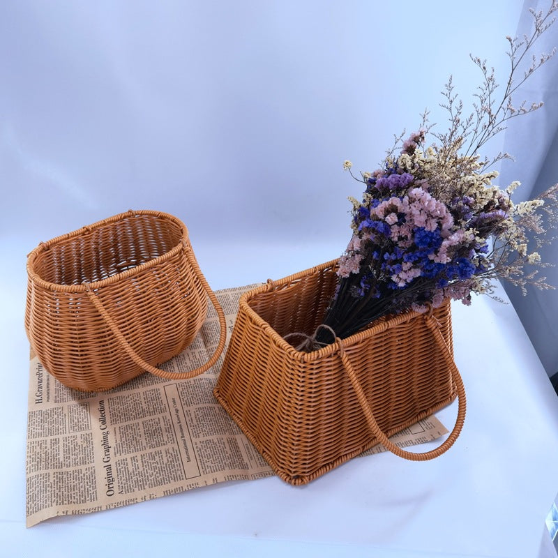Women Diamond-shaped Handheld Basket Stornfield