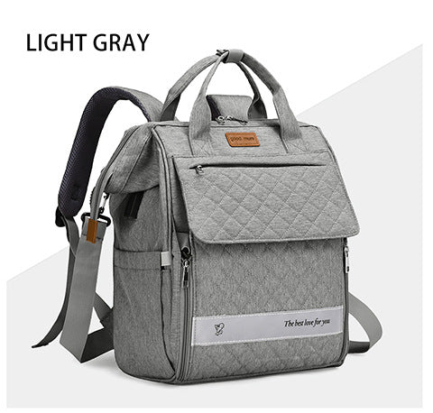 Quilted Multi-Purpose Backpack Stornfield