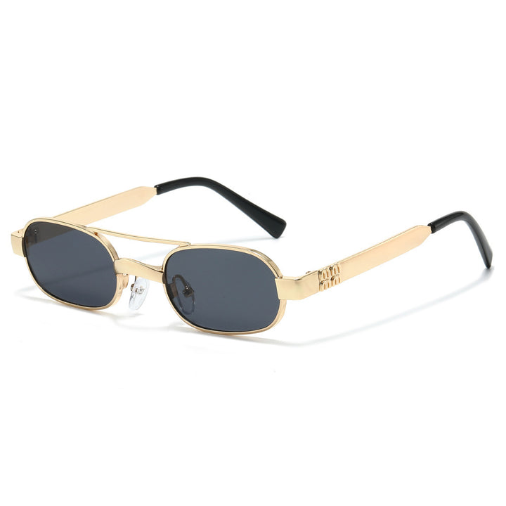 Stylish Minimalist Oval Sunglasses Stornfield