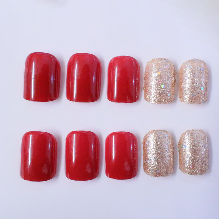 Glossy Gel Nail Art Enhancements Stornfield