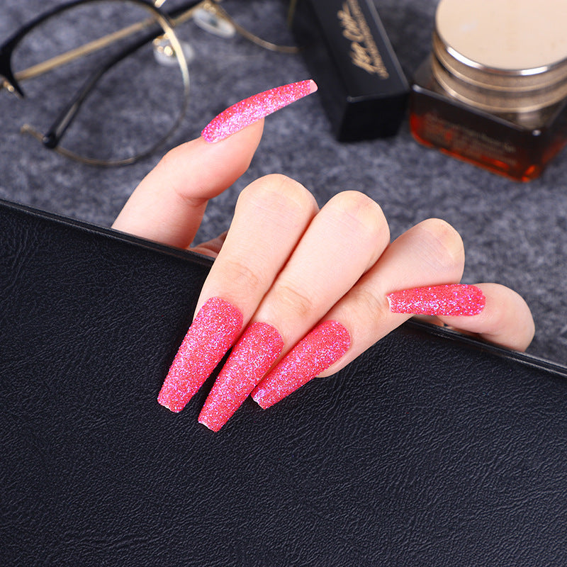 High-quality artificial nails with glitter effects Stornfield