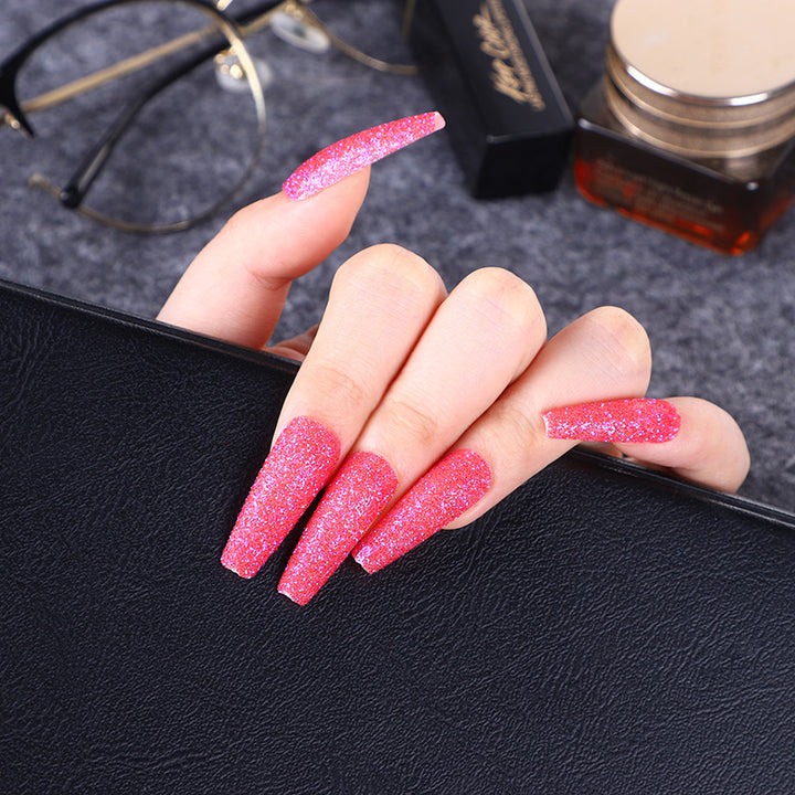 High-quality artificial nails with glitter effects Stornfield