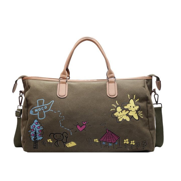 Creative Patterned Travel Duffle Bag Stornfield