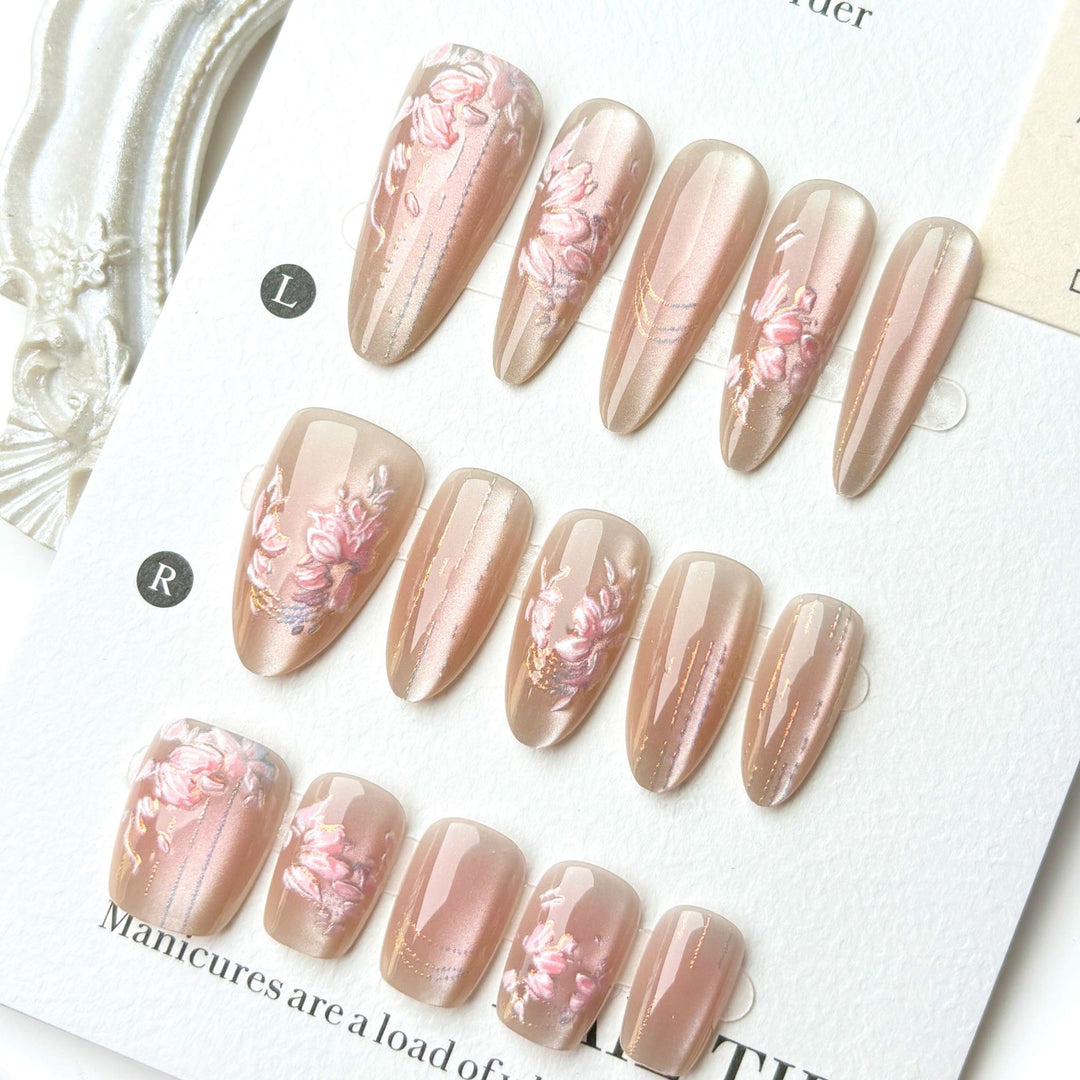 Artistic Floral Nail Art Kit