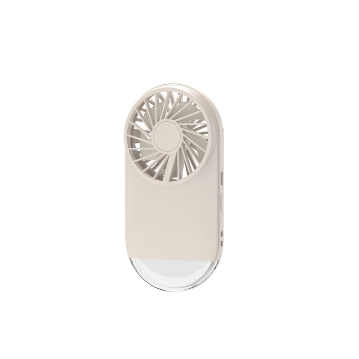 Unisex Rechargeable Handheld Cooling Fan with LED Light Stornfield