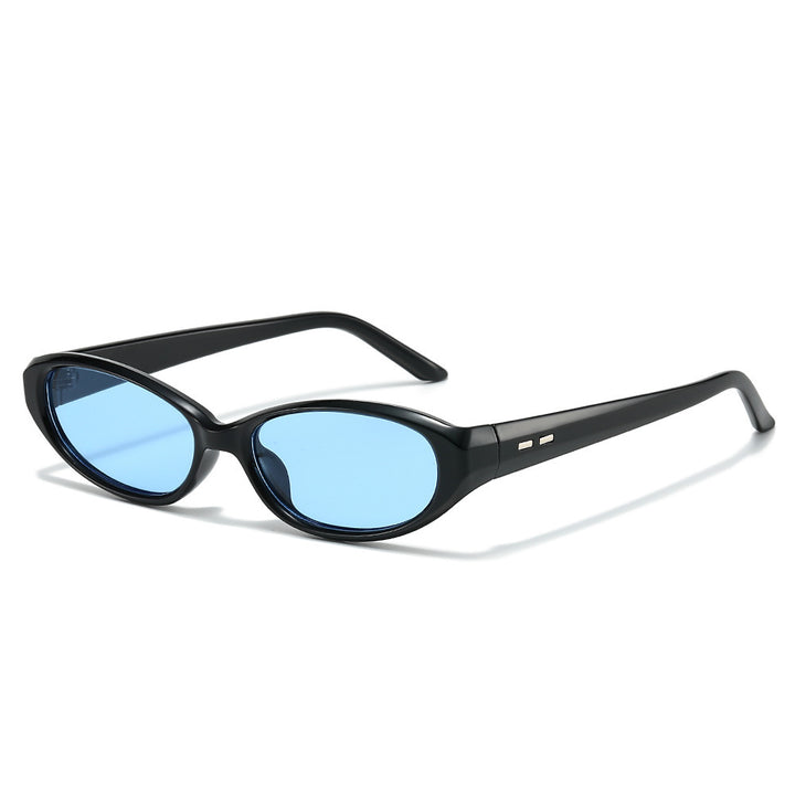 Sleek Retro-Inspired Oval Sunglasses Stornfield