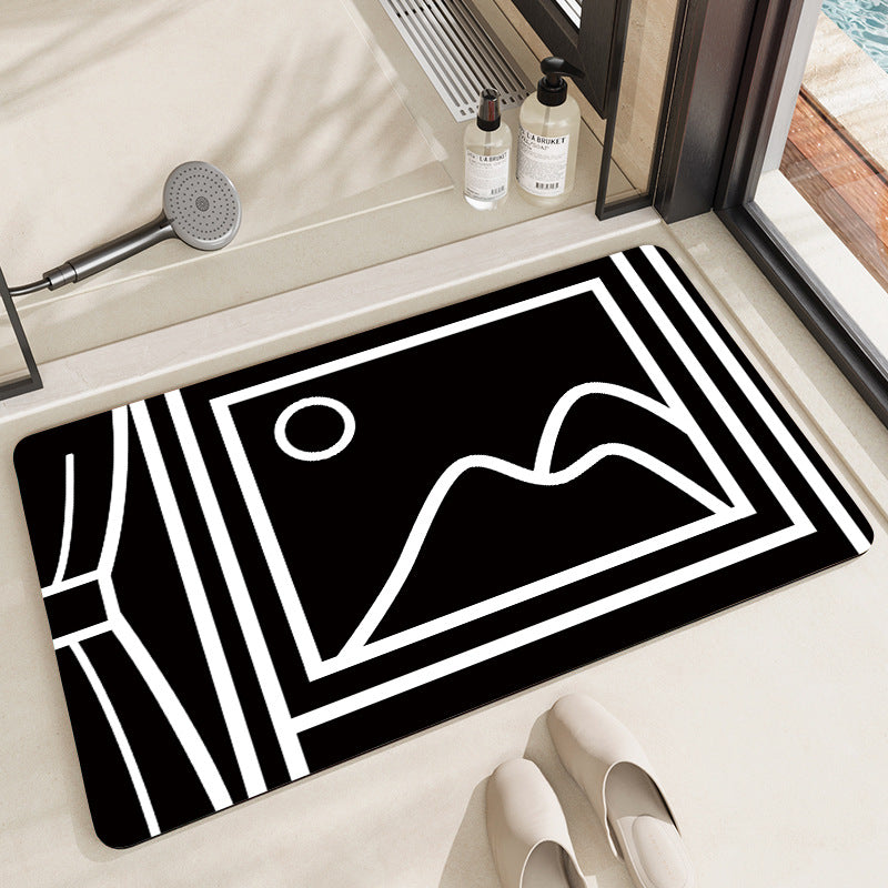 Decorative Bathroom Mat Stornfield