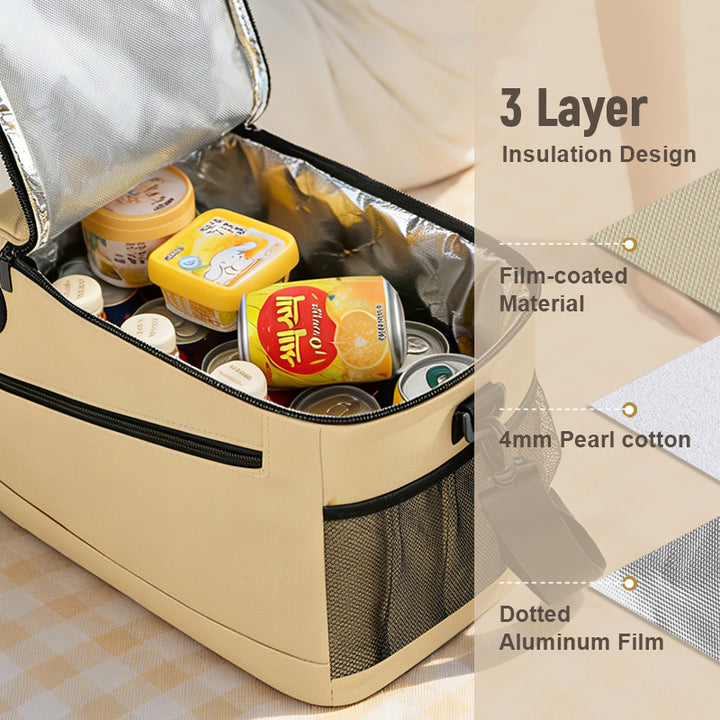 Multi-Compartment Insulated Lunch Cooler Stornfield
