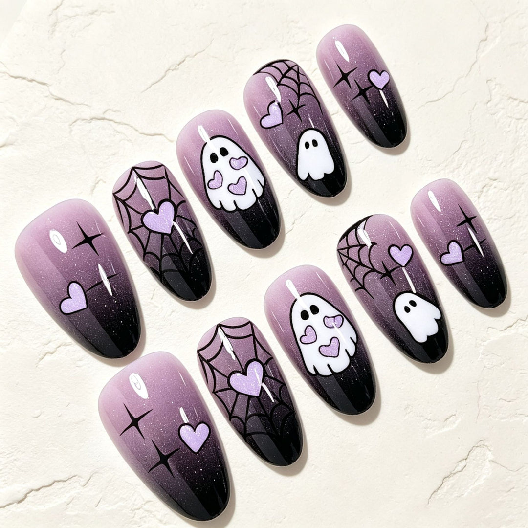 Halloween-Themed Nail Art Wraps Stornfield
